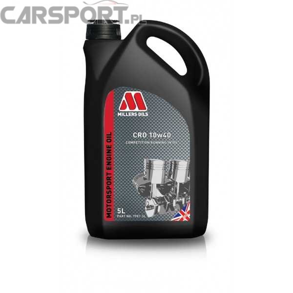 Millers Oils CRO 10w40 5l Motorsport do docierania